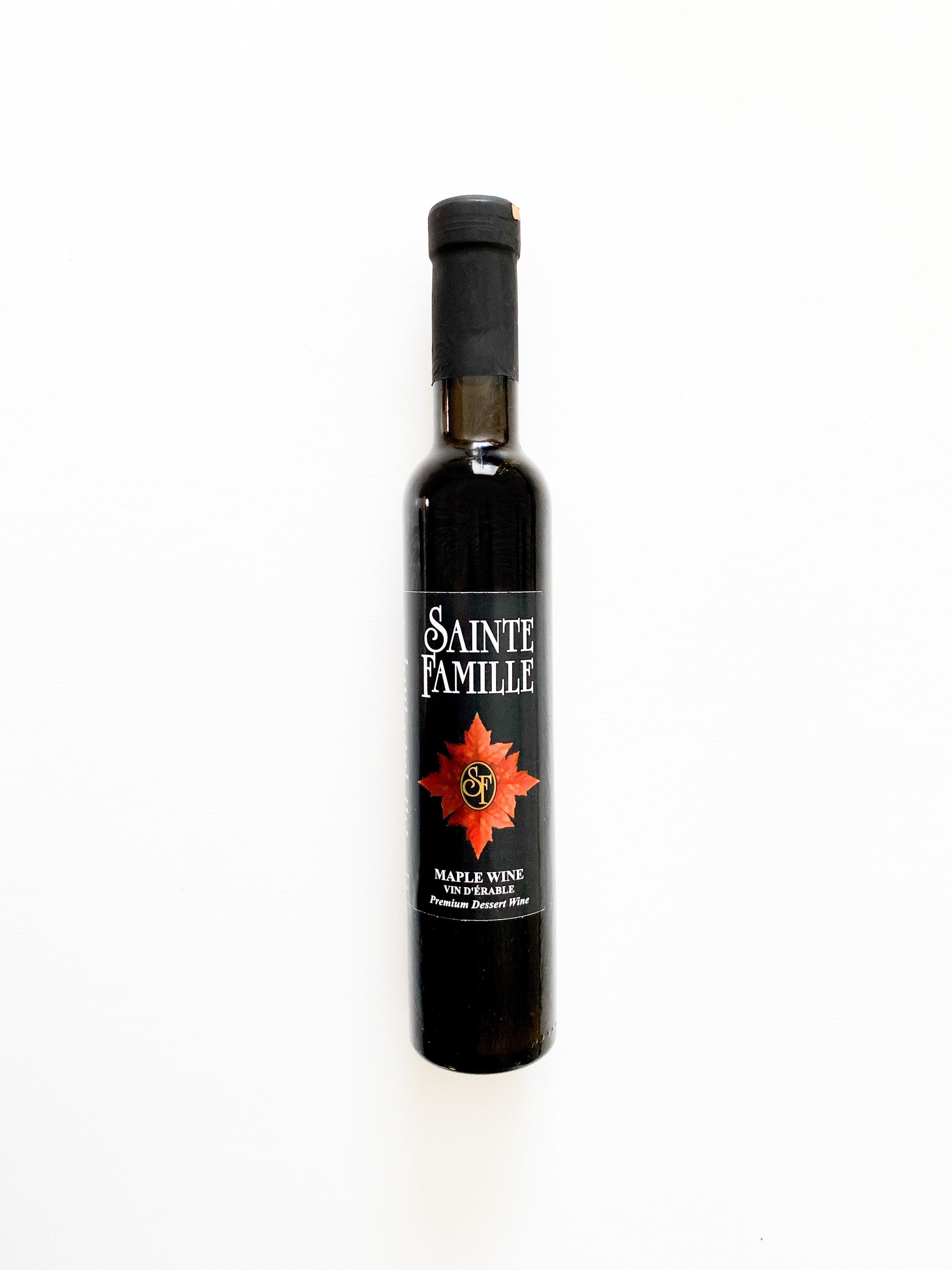 Bottle of Sainte-Famille Maple Dessert Wine