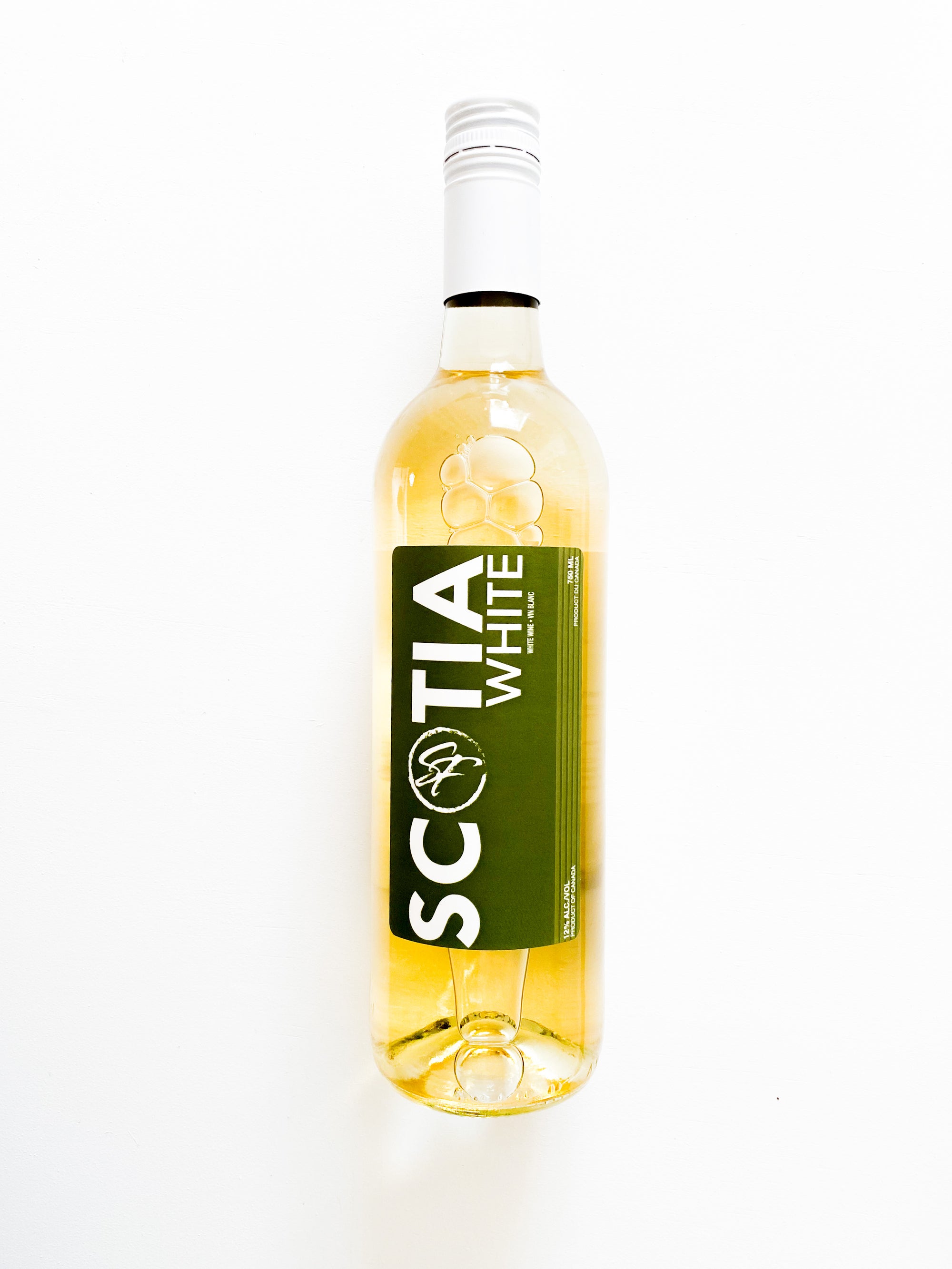 Bottle of Sainte-Famille Scotia White.